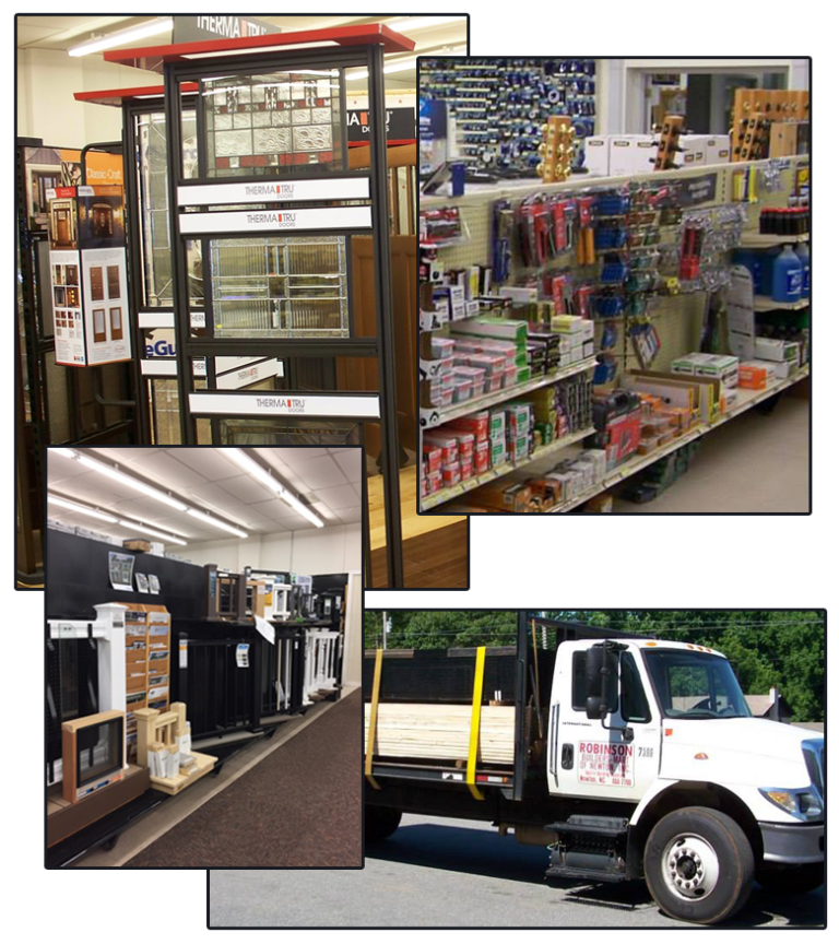 Robinson Builders Mart Lumber, Building Materials, Millwork & Hardware